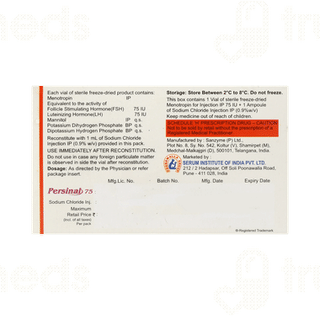 Persinal 75 Injection 1
