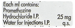 Phenergan Injection 2Ml