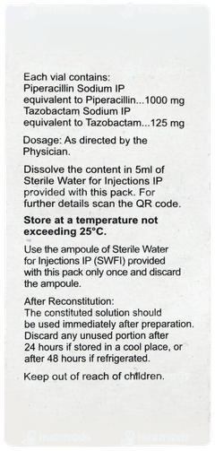 Pipzo 1.125g Injection 1