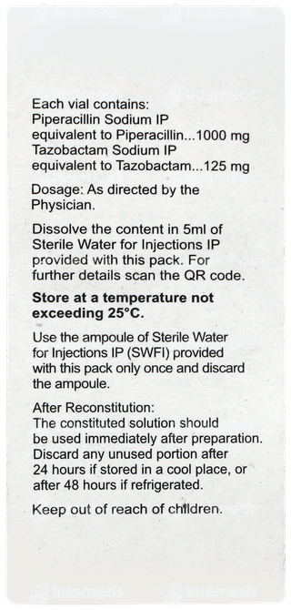 Pipzo 1.125g Injection 1