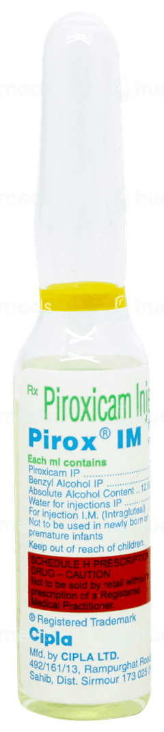 Pirox Im 20mg Injection 2ml Pirox Im 20mg Injection 2ml