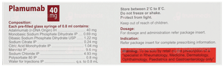 Plamumab 40mg Injection 0.8ml