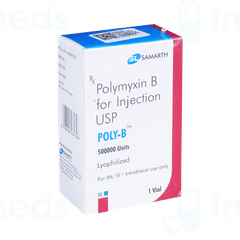 Poly B 500000iu Injection 1 Poly B 500000iu Injection 1