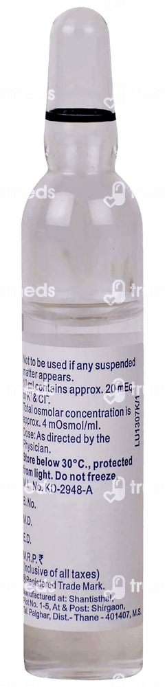 Potcl Injection 10ml