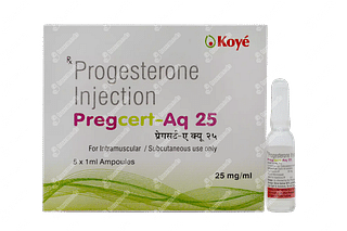 Pregcert Aq 25 Injection 1ml
