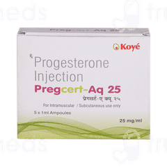 Pregcert Aq 25 Injection 1ml