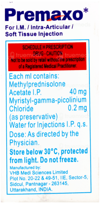 Premaxo 40Mg Injection 1Ml