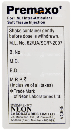 Premaxo 80mg Injection 2ml