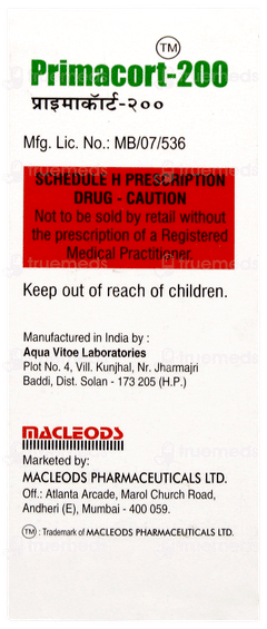 Primacort 200 Injection 1