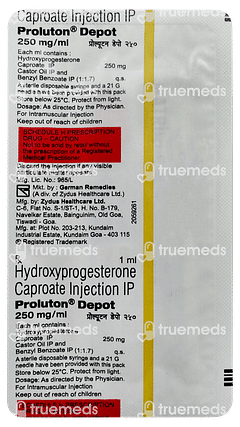 Proluton Depot 250mg Injection 1ml