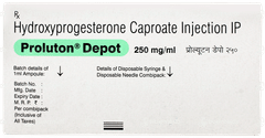 Proluton Depot 250mg Injection 1ml Proluton Depot 250mg Injection 1ml