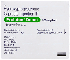 Proluton Depot 500mg Injection 2ml Proluton Depot 500mg Injection 2ml