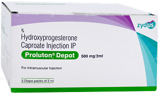 Proluton Depot 500mg Injection 2ml