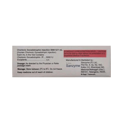 Pubergen Aqua 5000iu Injection 1ml