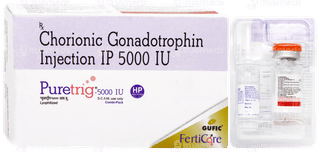 Puretrig 5000 IU Hp Injection 1 ML