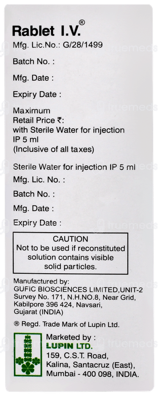Rablet I V  Injection 1