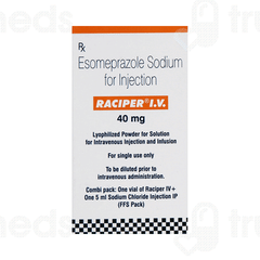 Raciper Iv 40mg Injection 1 Raciper Iv 40mg Injection 1