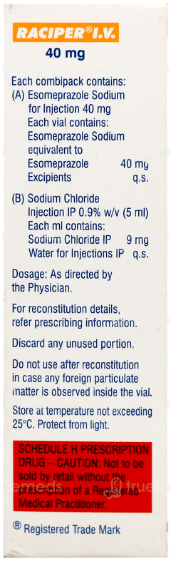 Raciper Iv 40Mg Injection 1
