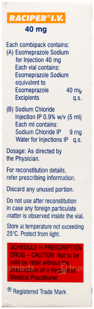 Raciper Iv 40Mg Injection 1