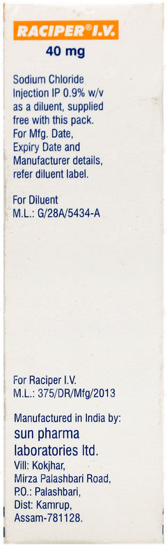 Raciper Iv 40Mg Injection 1
