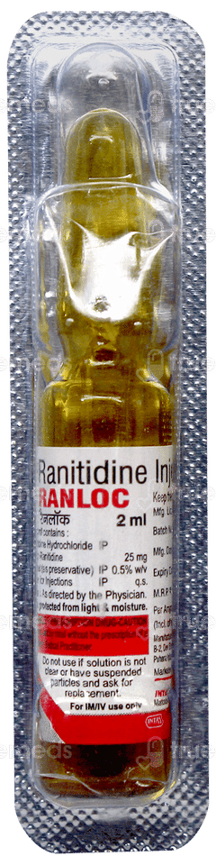 Ranloc 25 Mg Injection 2 Ml