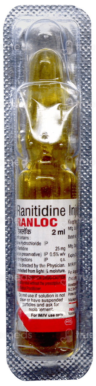 Ranloc 25 Mg Injection 2 Ml