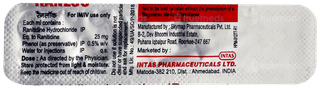 Ranloc 25 Mg Injection 2 Ml