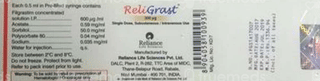 Religrast 300Mcg Injection 0.5Ml