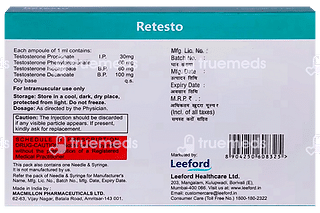 Retesto Injection 1ml