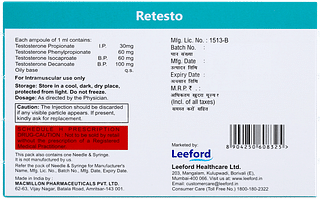 Retesto Injection 1ml