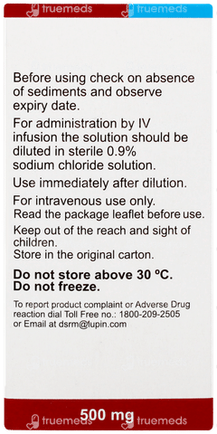Revofer 500mg Injection 10ml Revofer 500mg Injection 10ml