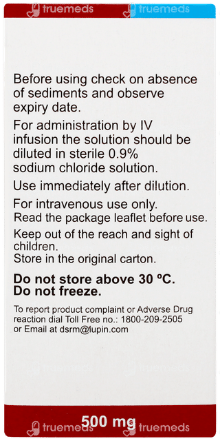 Revofer 500mg Injection 10ml
