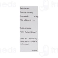 Rhoclone 150mcg Injection 1ml