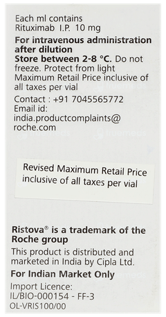 Ristova 100 MG Injection 1 Ristova 100 MG Injection 1