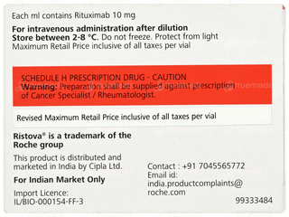 Ristova 500Mg Injection 50Ml
