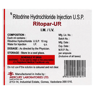 Ritopar Ur 10 Mg Injection 1 Ml