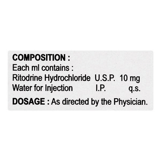 Ritopar Ur 10 Mg Injection 1 Ml
