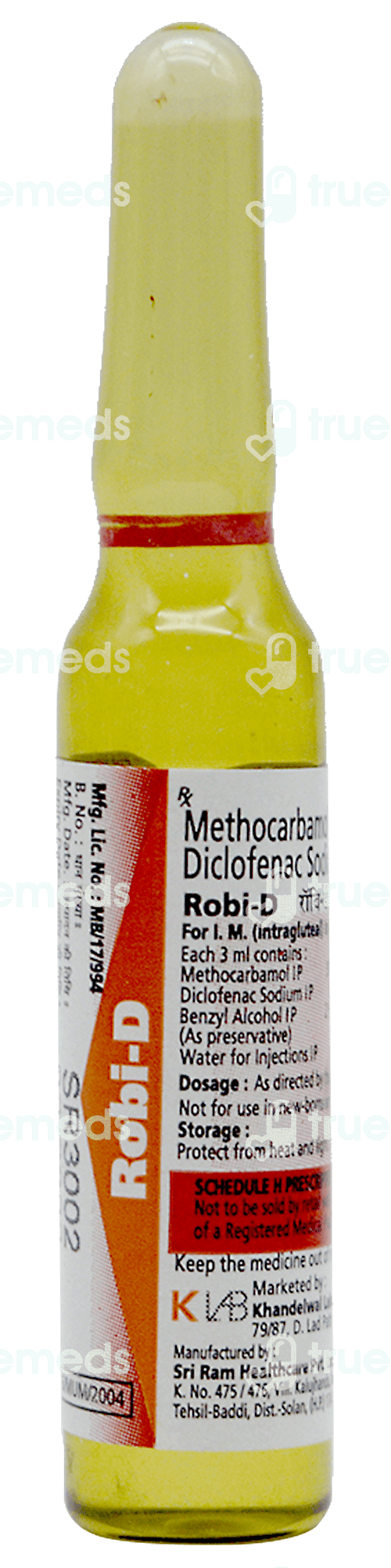 Robid 30050 Mg Injection 3 Ml - Uses, Side Effects, Dosage, Price ...
