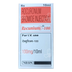 Rocunium 100 Mg Injection 10 Ml