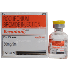 Rocunium 50 Mg Injection 5 Ml