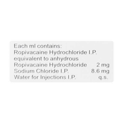Ropin 0.2 % Injection 20 Ml