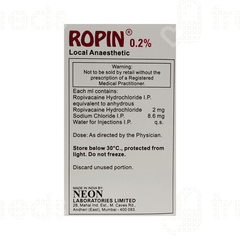 Ropin 0.2 % Injection 50 ML