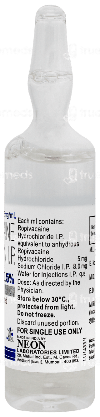 Ropin 0.5% Injection 20ml