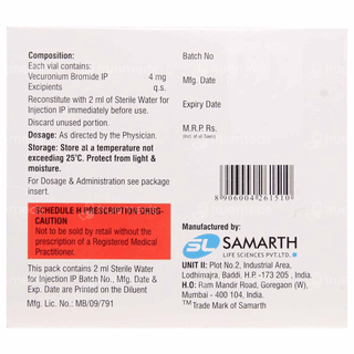 Samvec 4 Mg Injection 2 Ml
