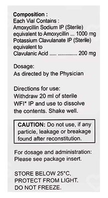 Sensiclav 1.2G Injection 1