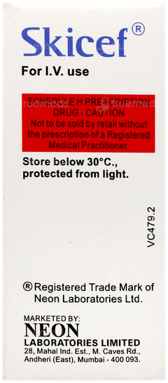 Skicef 1.5Gm Injection 1