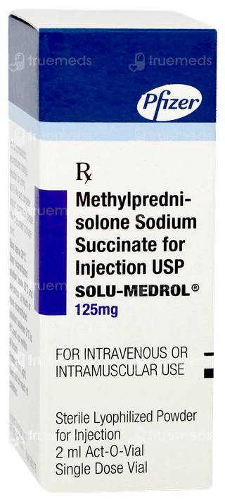 Solu Medrol 125mg Injection 1