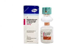 Solu Medrol 500mg Injection 1