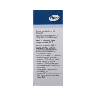 Solu Medrol 500mg Injection 1