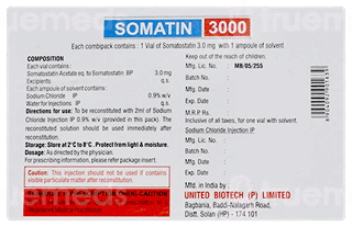 Somatin 3 Mg Injection 1